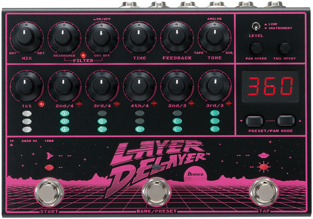 Hlavní obrázek Delay a echo IBANEZ LD303 Multi Delay Effect Pedal