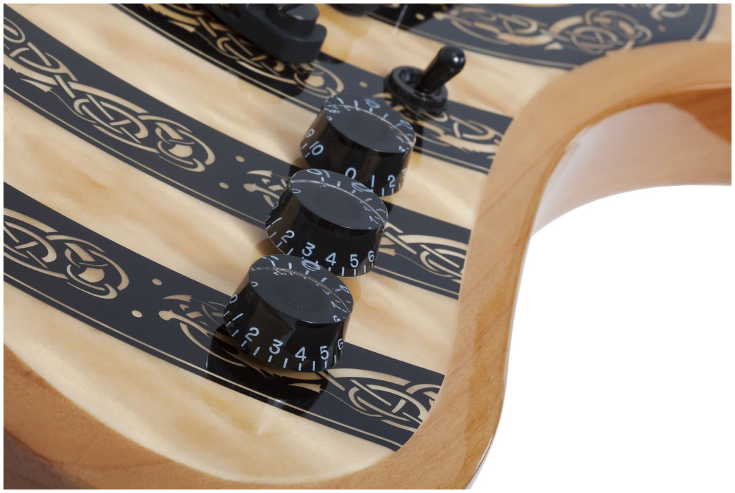 Hlavní obrázek Hard&heavy SCHECTER Wylde Audio Nomad Norse Dragon - RawTop