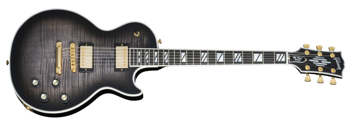 Levně Gibson Les Paul Supreme - Translucent Ebony Burst