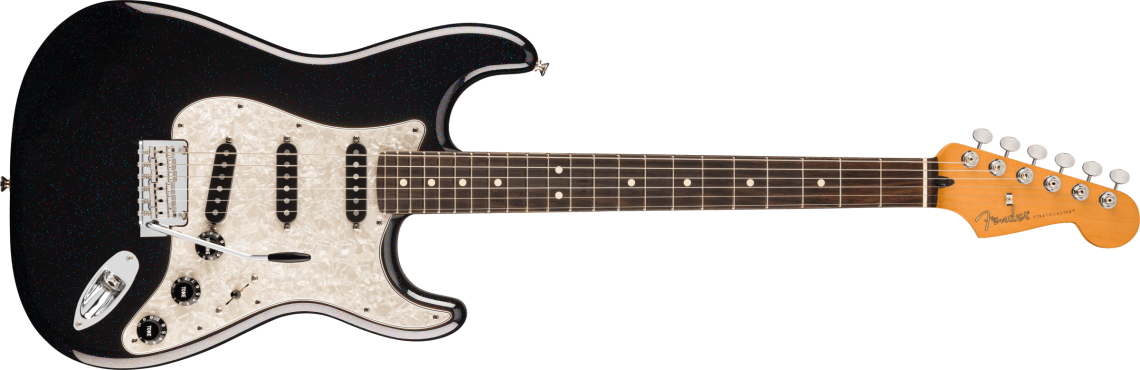 Levně Fender 70th Anniversary Player Stratocaster Rosewood Fingerboard - Nebula Noir