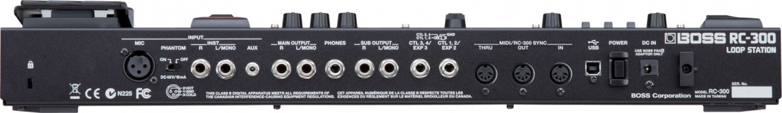 Hlavní obrázek Looper BOSS RC-300 - Loop station