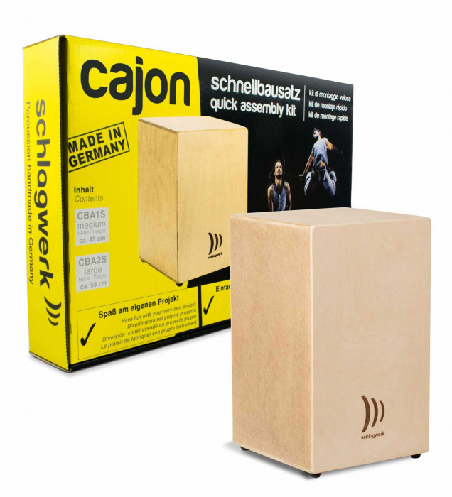 Hlavní obrázek Cajony SCHLAGWERK CBA20S Cajon Quick Assembly Kit Large