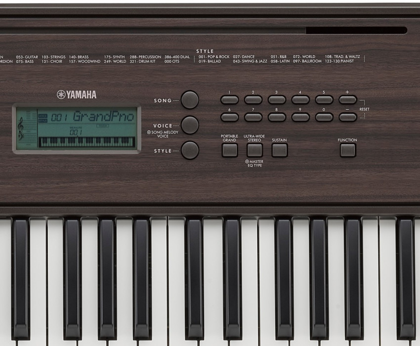 Hlavní obrázek Keyboardy s dynamikou YAMAHA PSR-E360DW