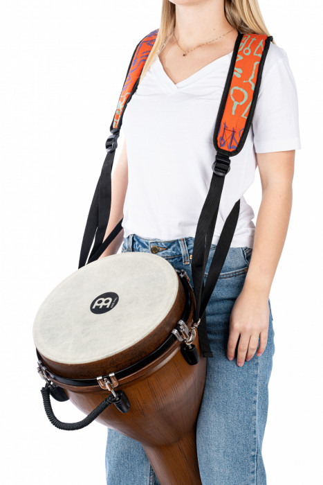 Hlavní obrázek Stojany a držáky pro perkuse MEINL MDJS1PS Designer Djembe Strap - Pharaoh's Script