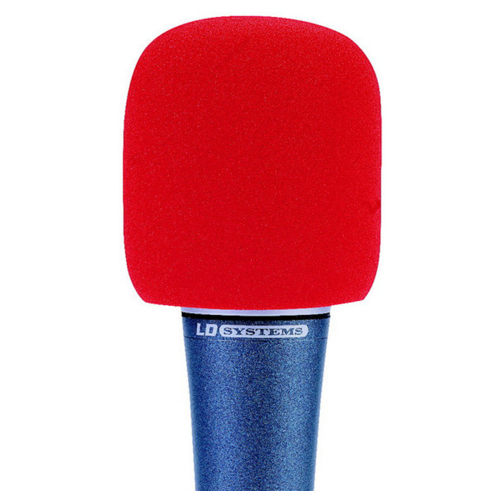 Hlavní obrázek Protivětrné ochrany na mikrofony ADAM HALL D913RED