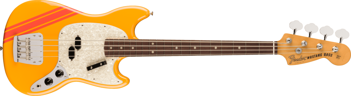 Levně Fender Vintera II `70s Competition Mustang Bass - Competition Orange