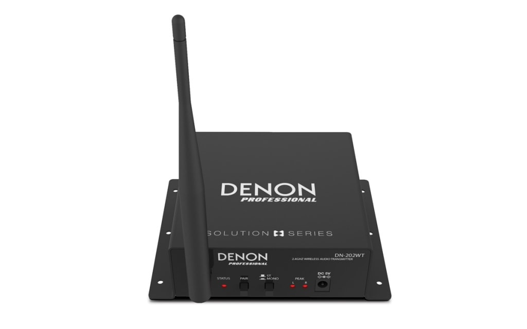 Hlavní obrázek Bezdrátové audio systémy (přenos linkového signálu) DENON PRO DN-202WT