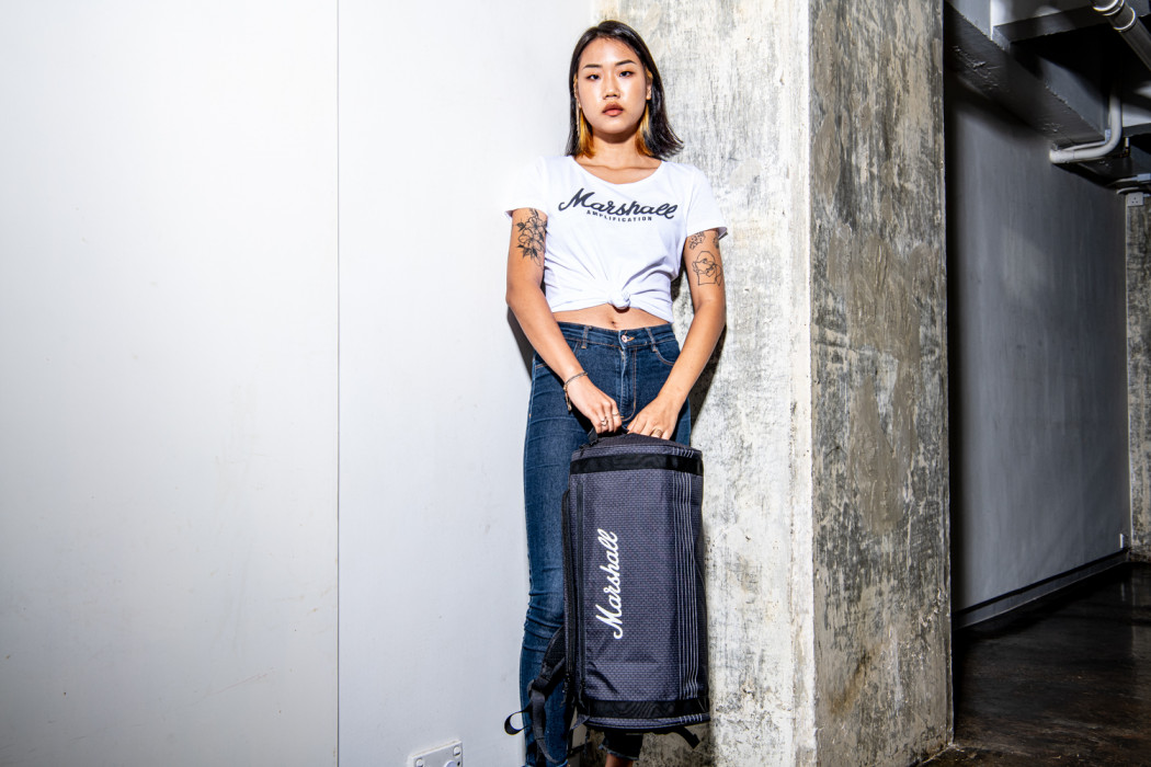 Hlavní obrázek Batohy MARSHALL Underground Duffle Black/White