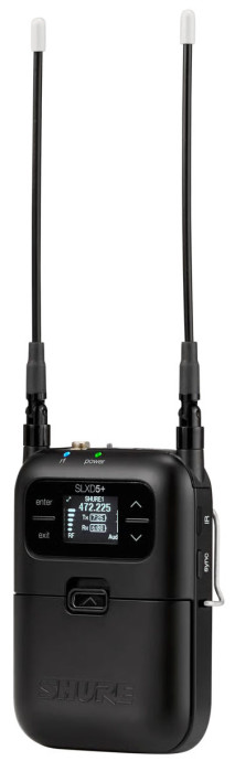 Hlavní obrázek Samostatné přijímače k bezdrátovým systémům SHURE SLXD5+-K55