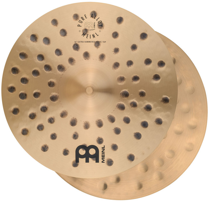 Levně Meinl Cymbals Pure Alloy Extra Hammered Hihat - 14”