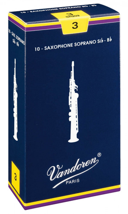 Levně Vandoren SR2035 Traditional - Sopran saxofon 3.5