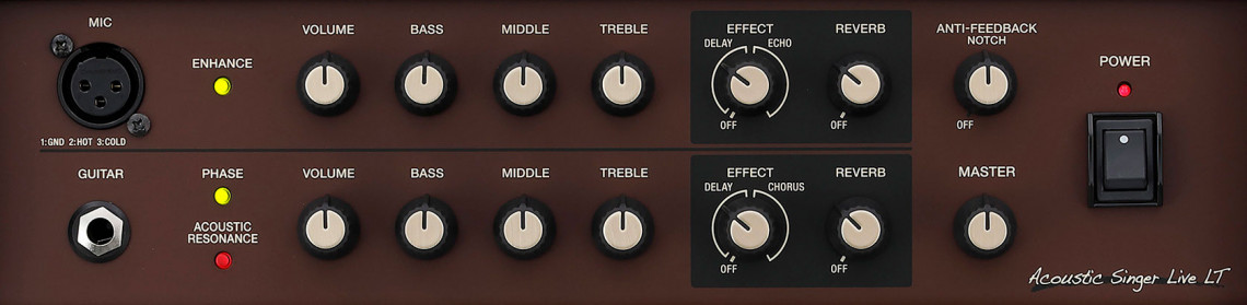 Hlavní obrázek Akustická komba BOSS Acoustic Singer Live LT