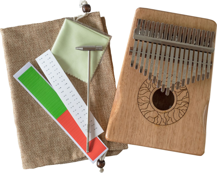 Hlavní obrázek Perkuse WOODMAN MKLM17 Mahagony Kalimba - Natural