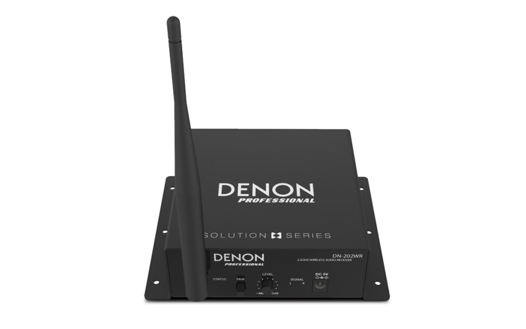 Hlavní obrázek Bezdrátové audio systémy (přenos linkového signálu) DENON PRO DN-202WR