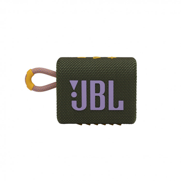 Hlavní obrázek Přenosné (na ven, na cesty) JBL GO3 zelený