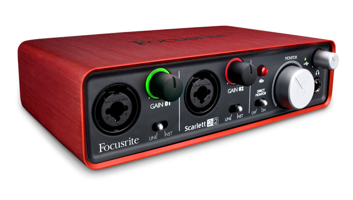 Hlavní obrázek USB zvukové karty FOCUSRITE Scarlett 2i2
