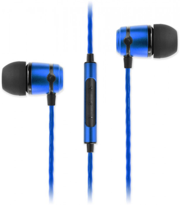 Hlavní obrázek Do uší (s kabelem) SOUNDMAGIC E50C Black Blue
