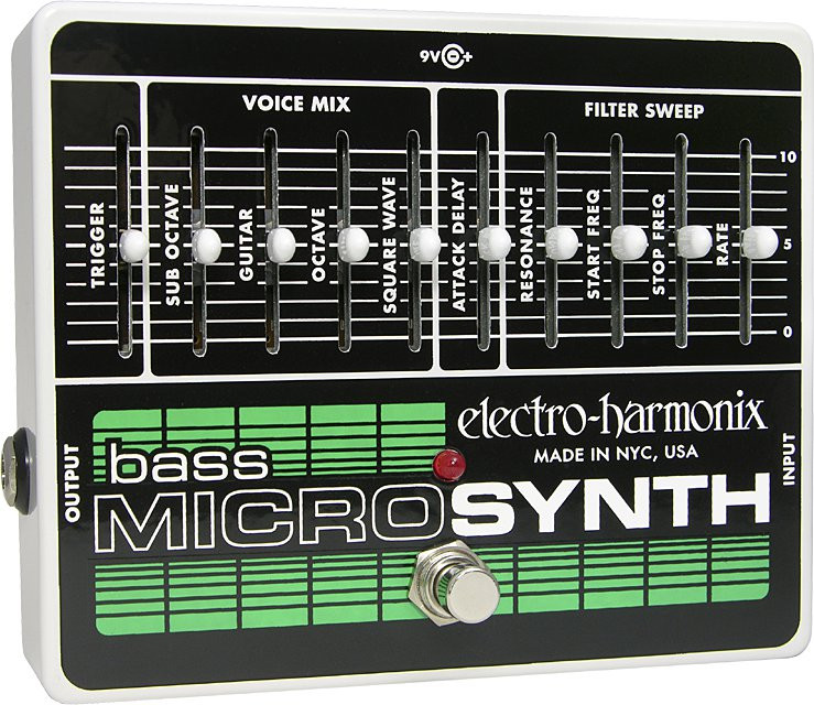 Hlavní obrázek Multiefekty, procesory ELECTRO HARMONIX Bass Micro Synthesizer