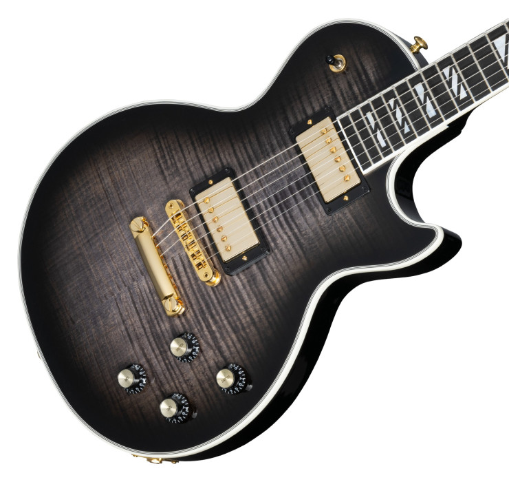 Hlavní obrázek Les Paul GIBSON Les Paul Supreme - Translucent Ebony Burst