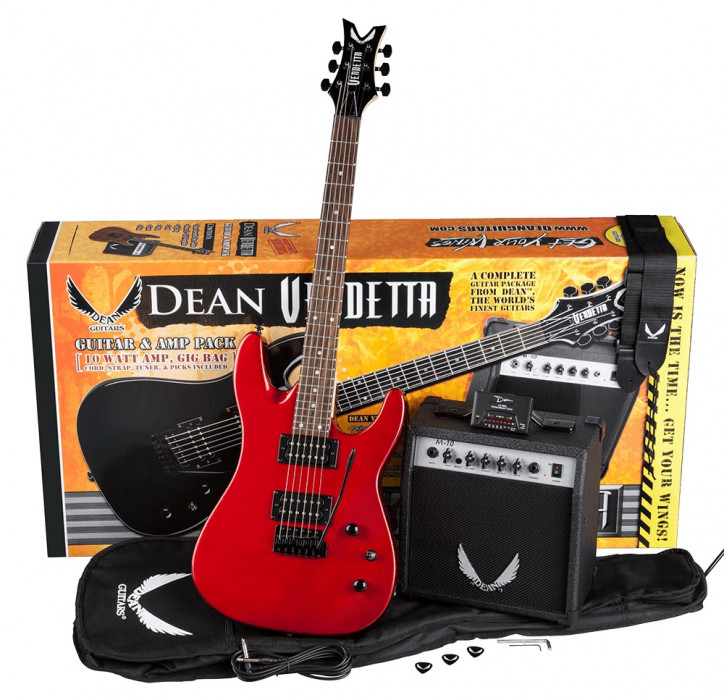 Hlavní obrázek Superstrat DEAN GUITARS VNXMT Vendetta Tremolo PACK Metallic Red