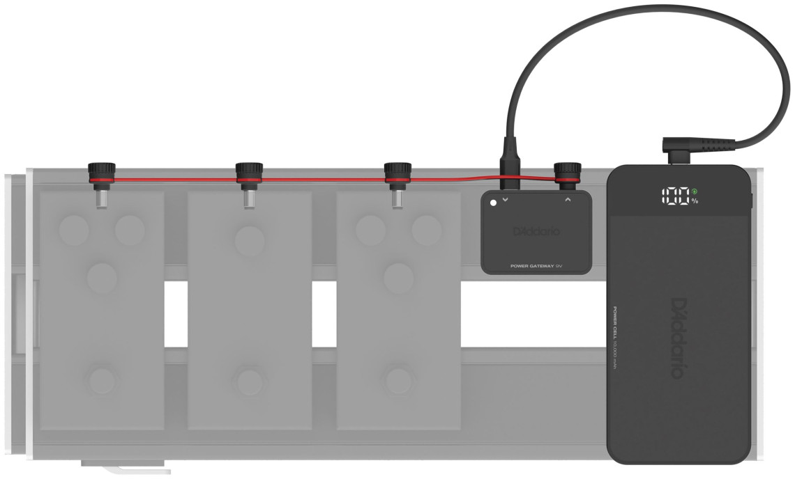 Hlavní obrázek Doplňky k pedalboardům D'ADDARIO XPND Pedal Power Battery Kit