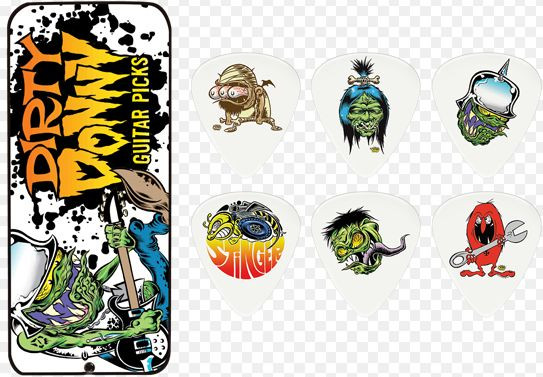 Hlavní obrázek Ostatní  DUNLOP Dirty Donny Series1 6 ks