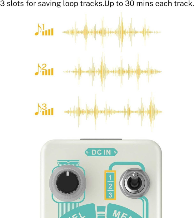 Hlavní obrázek Looper DONNER Triple Looper