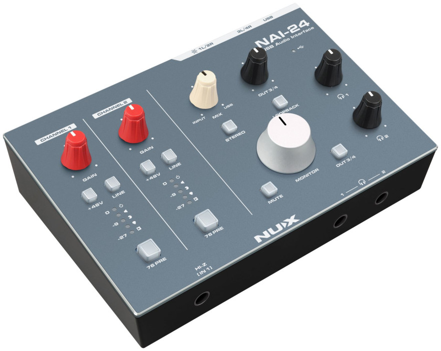 Hlavní obrázek USB zvukové karty NUX NAI-24 USB Audio Interface