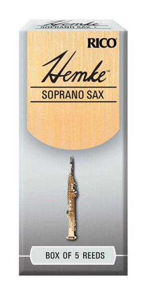 Hlavní obrázek Soprán saxofon RICO RHKP5SSX350 Hemke - Soprano Sax Reeds 3.5 - 5 Box