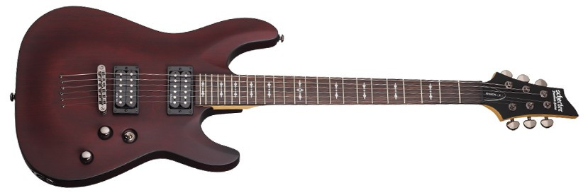 Hlavní obrázek Superstrat SCHECTER Omen 6, Rosewood Fingerboard - Walnut Satin