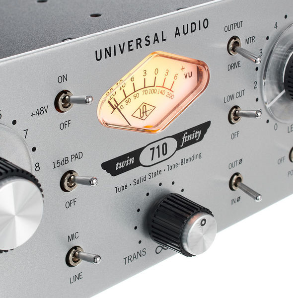 Hlavní obrázek Mikrofonní a linkové předzesilovače UNIVERSAL AUDIO 710 Twin-Finity