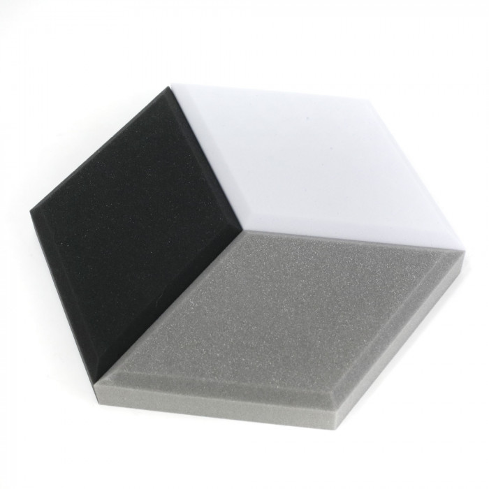Hlavní obrázek Absorpční panely VELES-X Acoustic Hexagon / 3D cube