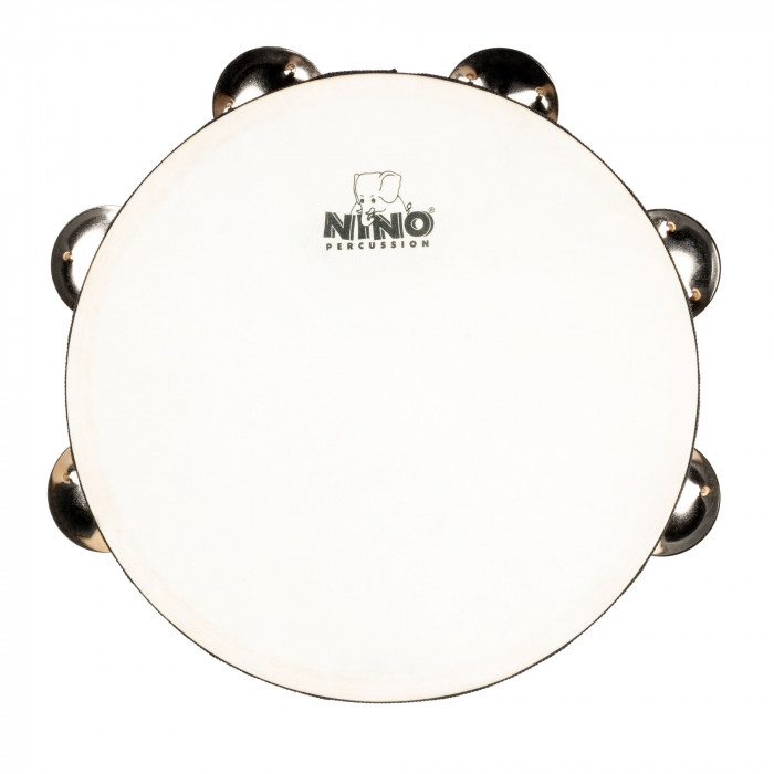 Hlavní obrázek Perkuse pro děti NINO PERCUSSION NINO944 Single Row Headed Wood Tambourine 8” - Natural