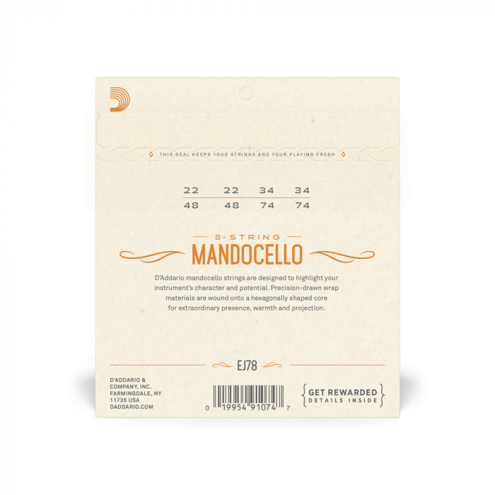 Hlavní obrázek Pro mandolíny D'ADDARIO EJ78