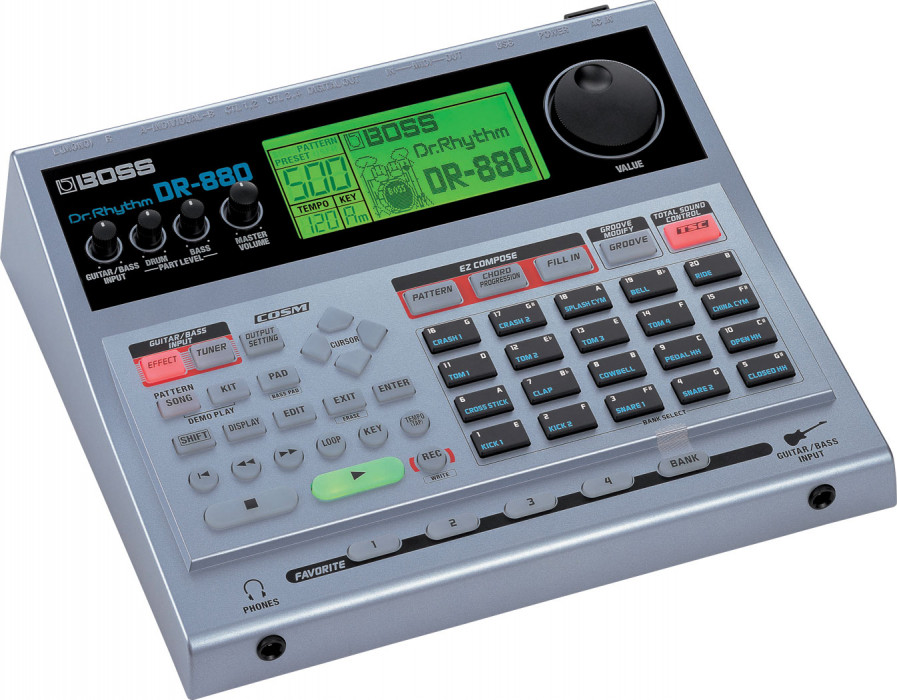 Hlavní obrázek Bicí automaty BOSS DR-880