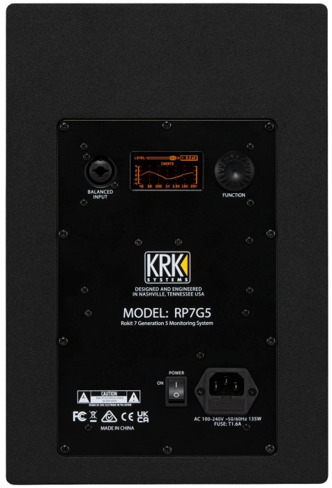 Hlavní obrázek Aktivní monitory s DSP korekcí akustiky KRK Rokit 7 G5