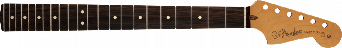 Hlavní obrázek Náhradní díly FENDER American Professional II Jazzmaster Neck, 22 Narrow Tall Frets, 9.5" Radius, Rosewood