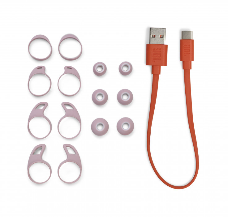 Hlavní obrázek Bezdrátová do uší JBL Reflect Flow Pro růžová