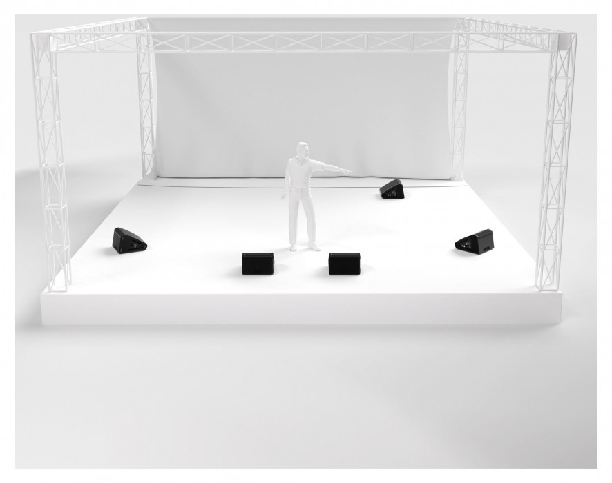 Hlavní obrázek Aktivní pódiové odposlechy LD SYSTEMS MON 8 A G3