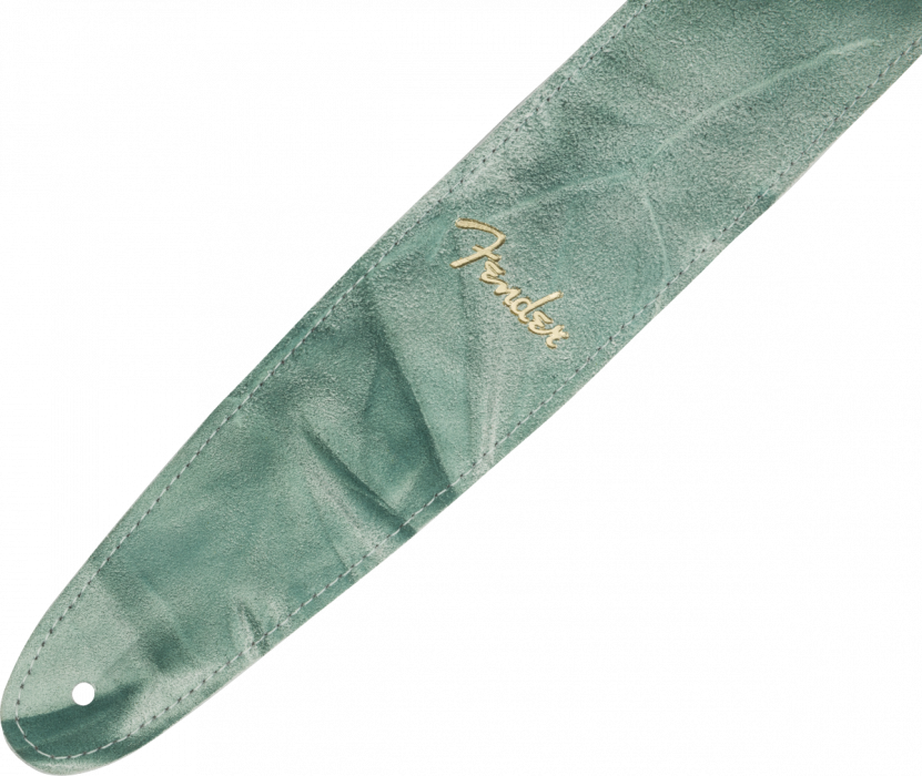 Hlavní obrázek Kožené/koženkové FENDER Tie Dye Leather Strap Sage Green