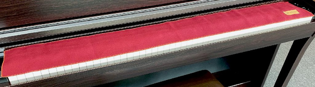 Hlavní obrázek Protiprachové povlaky a kryty VELES-X PKDC Piano Key Dust Cover 124 x 15 cm