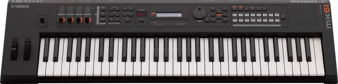 Hlavní obrázek Syntezátory, varhany, virtuální nástroje YAMAHA MX61 BK Version 2
