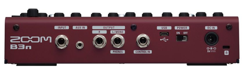 Hlavní obrázek Multiefekty, procesory ZOOM B3n