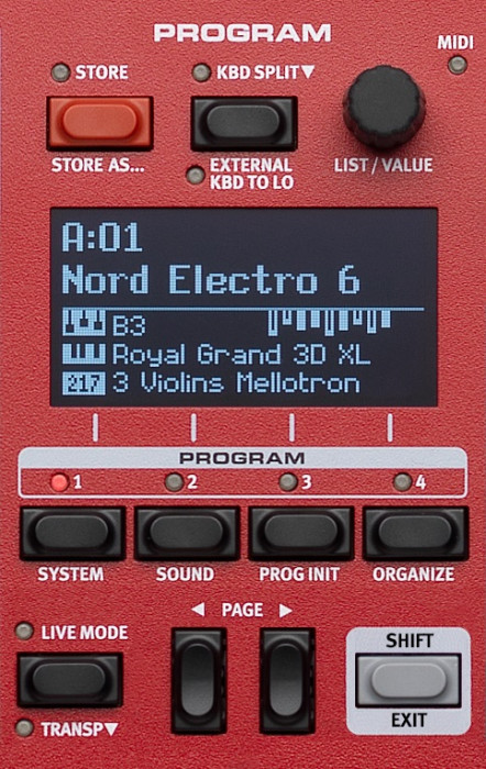 Hlavní obrázek Stage piana CLAVIA Nord Electro 6 HP