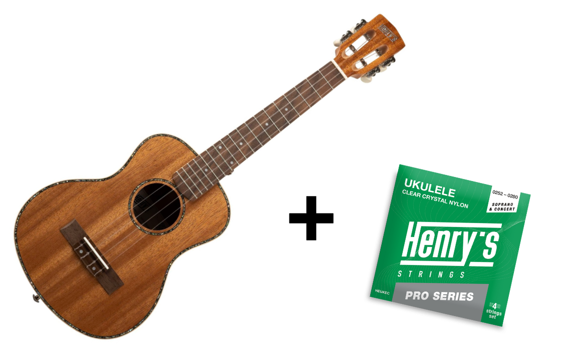 Levně Henry`s Guitars HEUKE50P-T01 - Natural