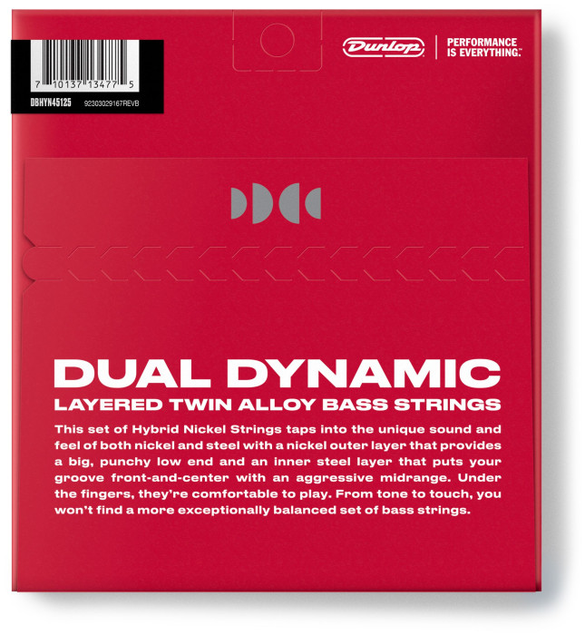 Hlavní obrázek Tvrdost .045 DUNLOP DBHYN 45-125