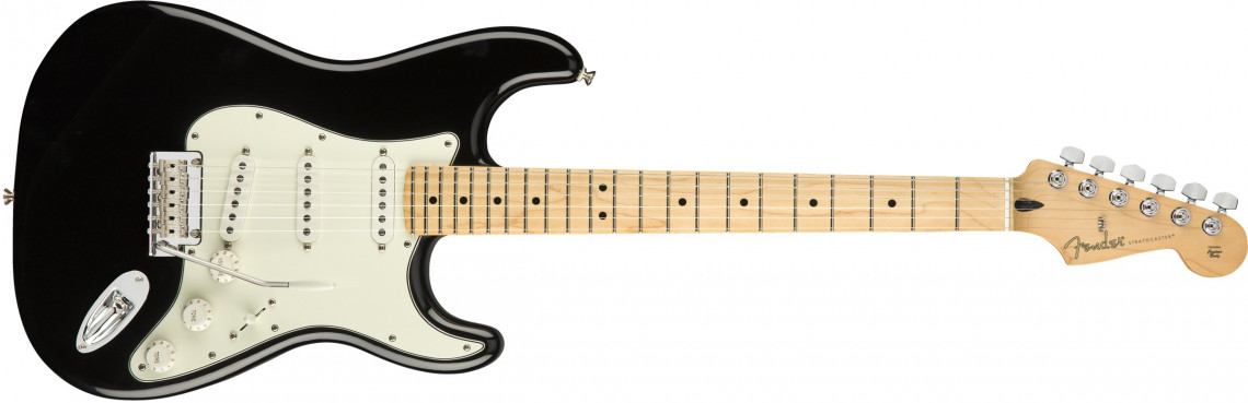Levně Fender Player Stratocaster Black Maple