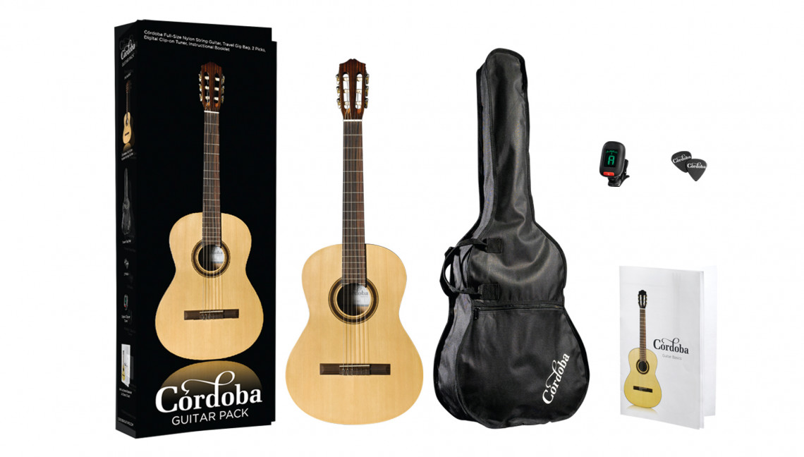 Hlavní obrázek Klasické sety CORDOBA CP100 Guitar Pack - Natural