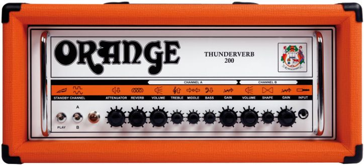 Hlavní obrázek Lampové zesilovače ORANGE TV200H Thunderverb