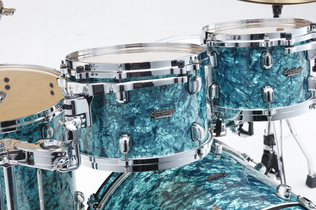 Hlavní obrázek 22“; 10“, 12“; 16“ TAMA MR42TZS-TQP Starclassic Maple - Turquoise Pearl/Chrome Hardware